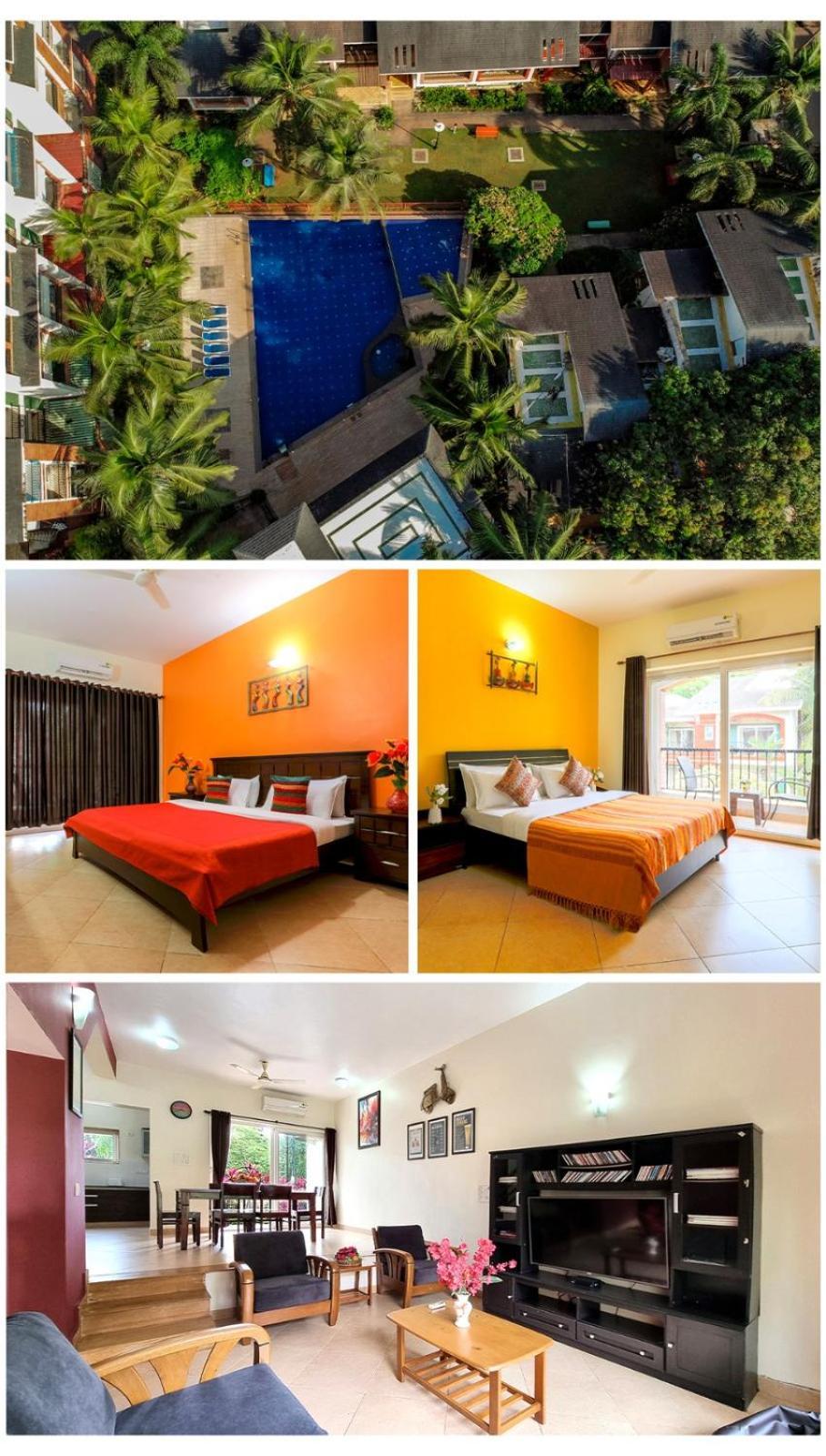 La Goa Villa - 4Bhk, Baga Eksteriør billede